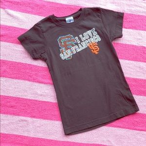 Soft as a Grape Girls’ Giants Baseball Top-size M